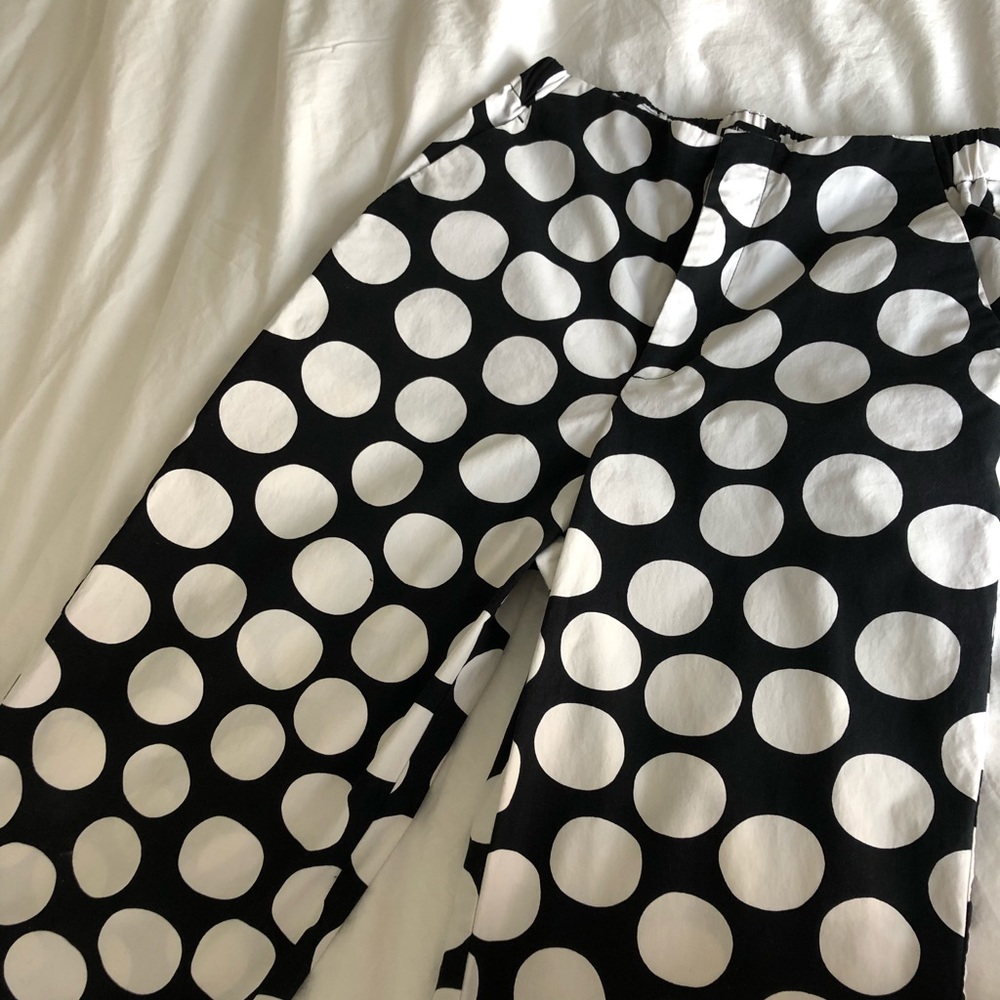 Marimekko Uniqlo polka dots pants